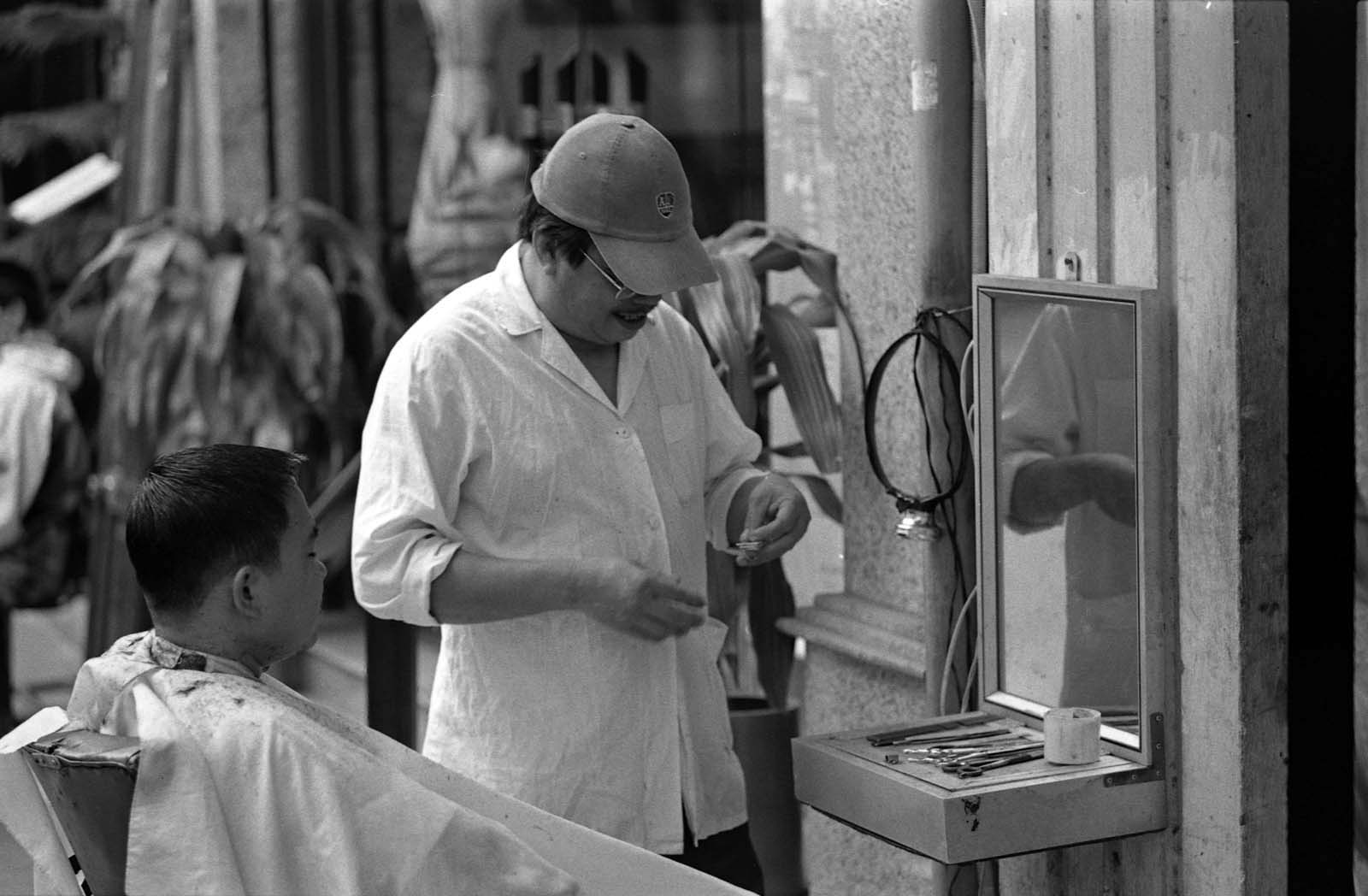 Hanoi, Vietnam. Haircut